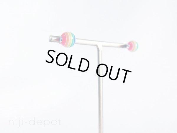 画像2: キャンディカラーチタンピアス/イヤリング (2)