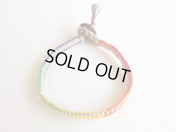 画像2: ヘンプ・リバーシブルブレスレット (2)