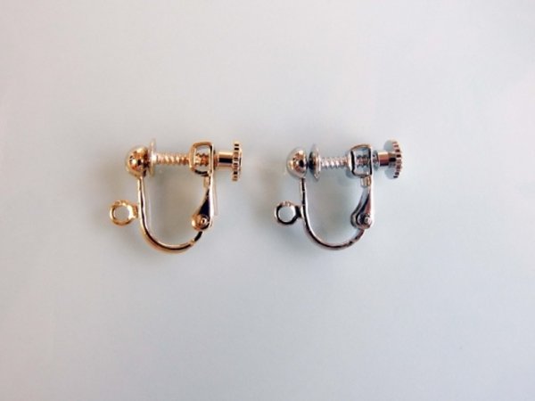 画像5: スワロフスキー・しずくピアス/イヤリング（ゴールド） (5)