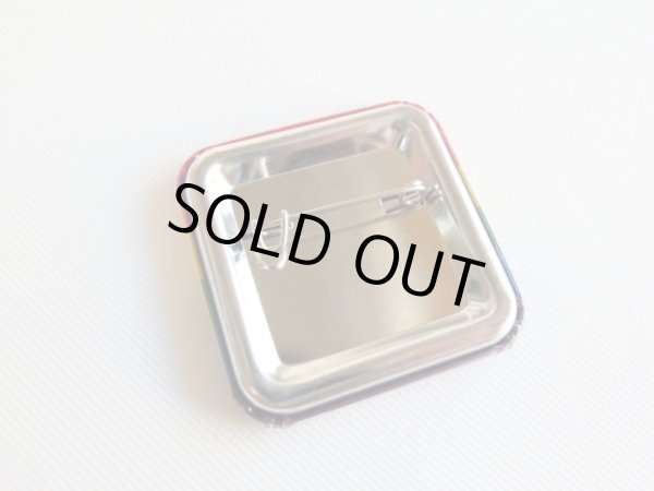 画像2: スクエア缶バッジ（アライカラー） (2)